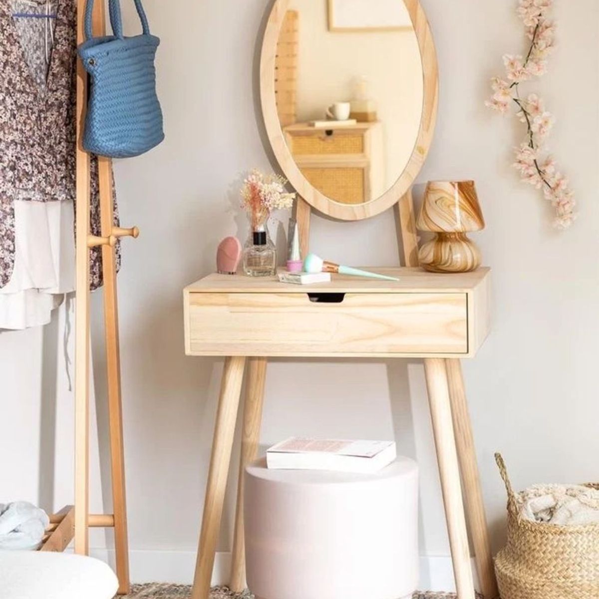 TU MESITA - Tocador Vintage Patrick 1 Cajón