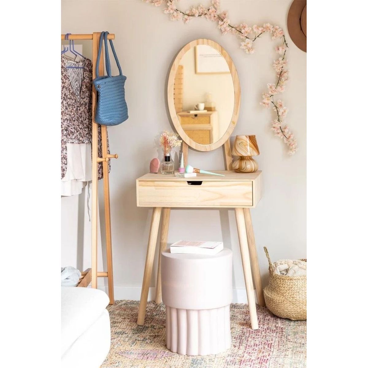 TU MESITA - Tocador Vintage Patrick 1 Cajón