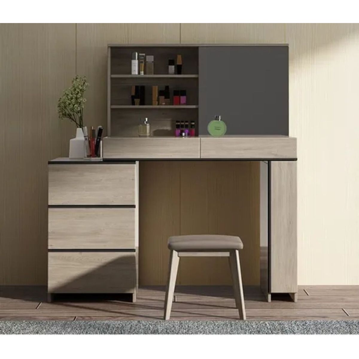 TU MESITA - Tocador Contemporáneo Duncan 140cm