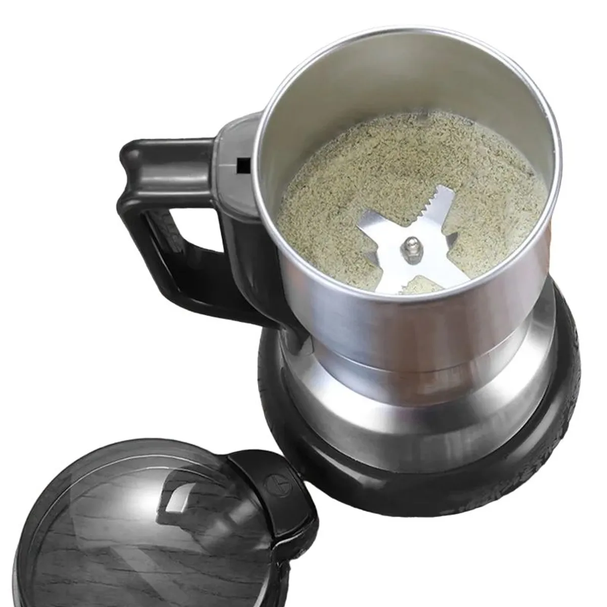 GENERICO - MOLINO DE CAFÉ ELÉCTRICO MULTIFUNCIONAL 200W