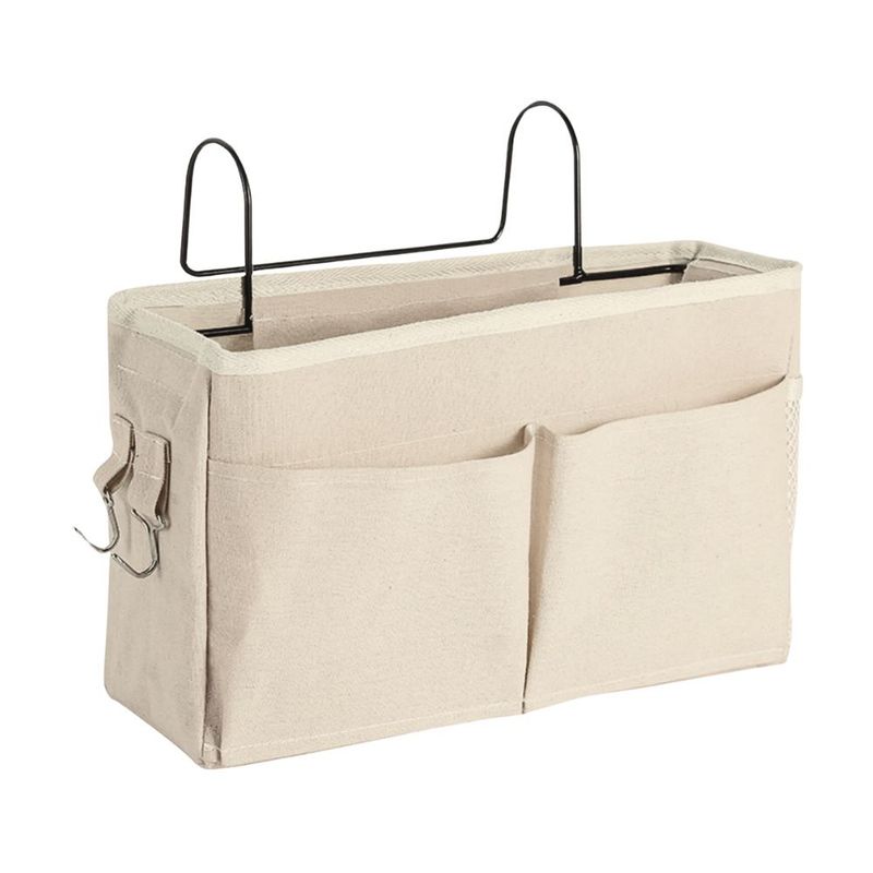 INSPIRA - Cesta de Almacenamiento Colgante de Tela con Bolsillos