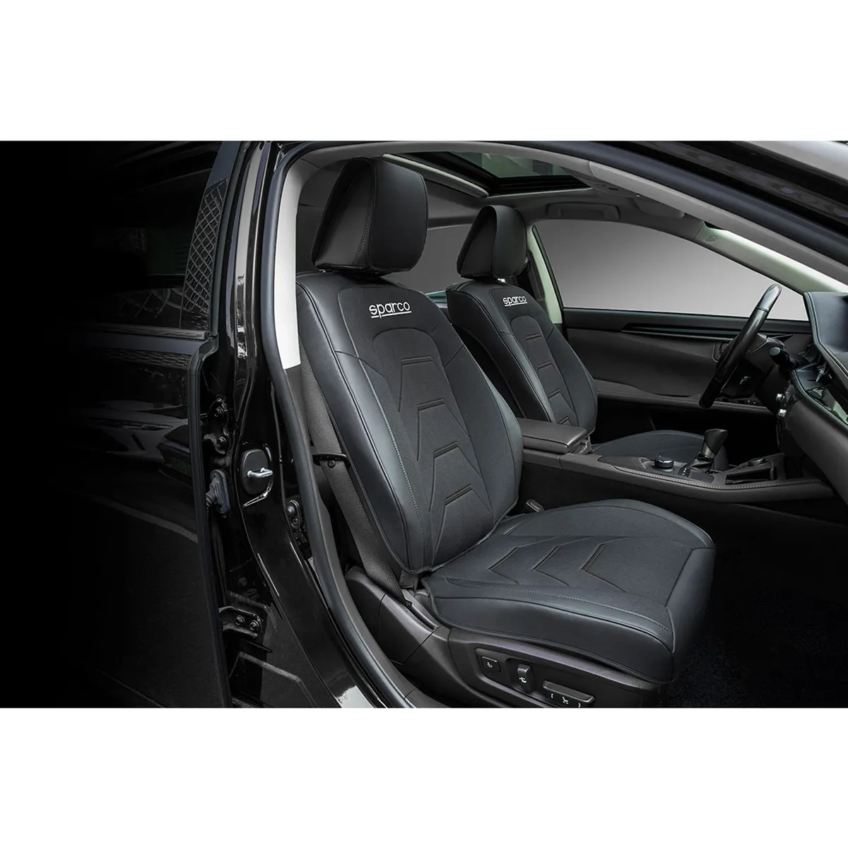 SPARCO - Funda Cubre Asiento 3D Premium SPARCO Negro SPS434BK