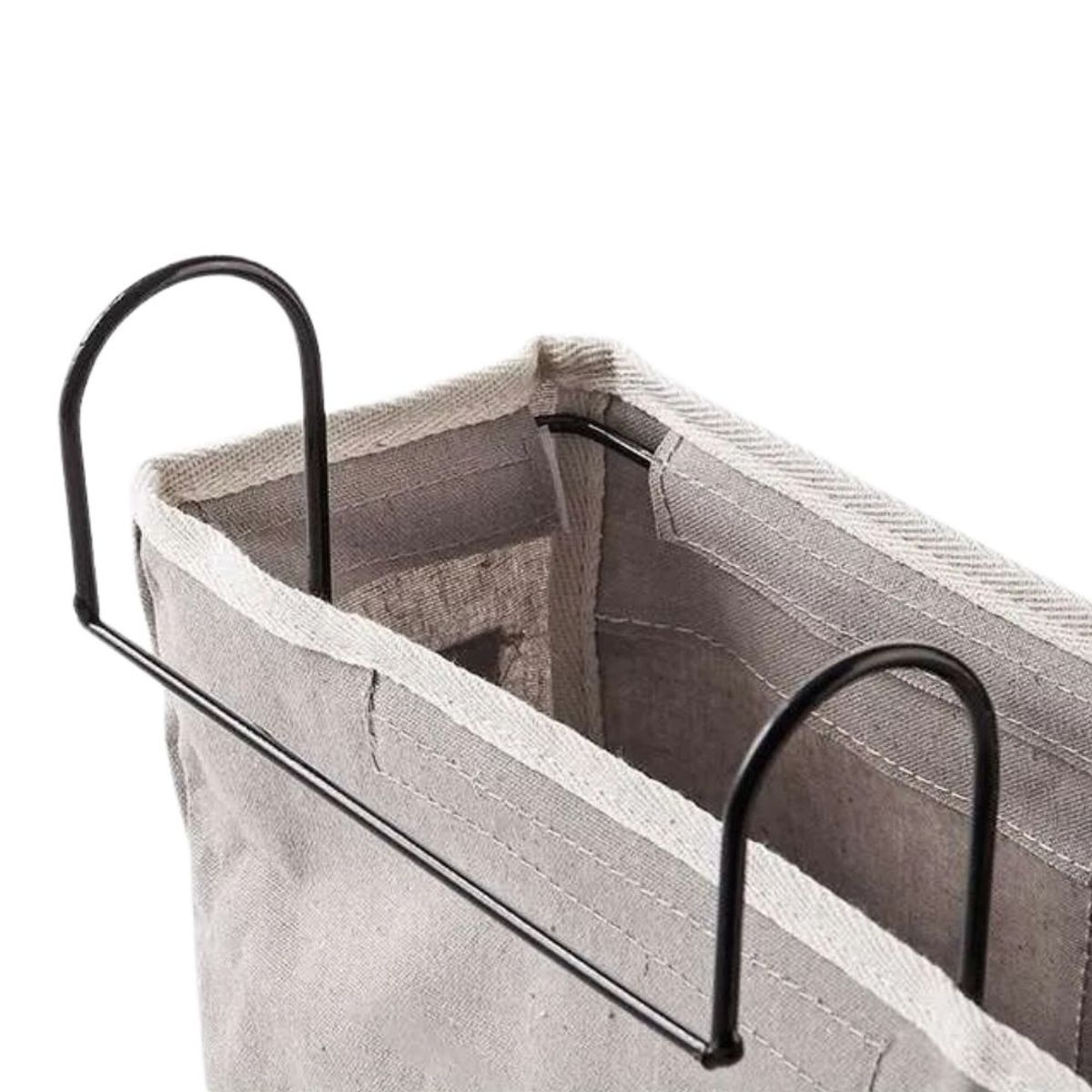 INSPIRA - Cesta de Almacenamiento Colgante de Tela con Bolsillos