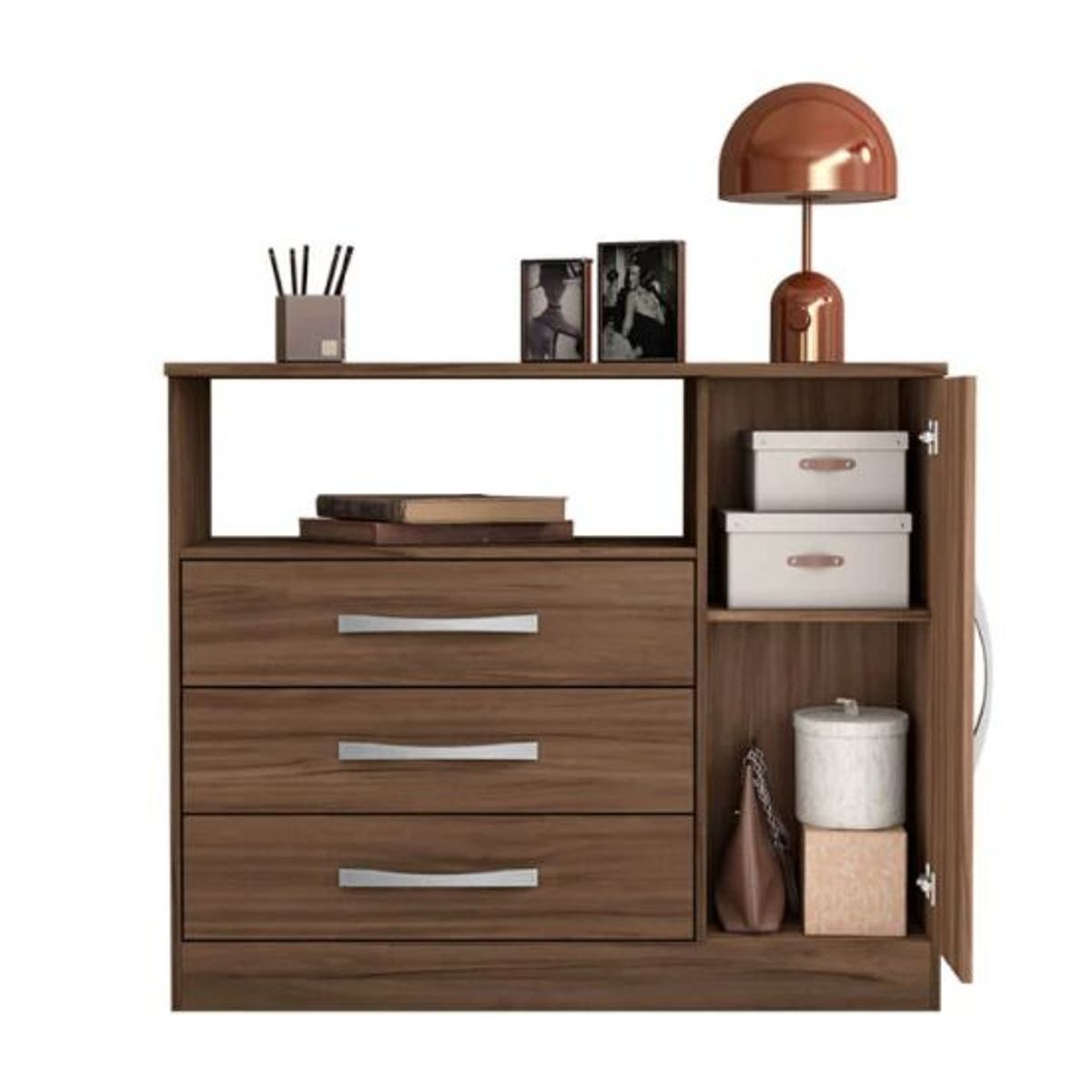 NACION MUEBLES - MUEBLE COMODA MODERNO LARSON