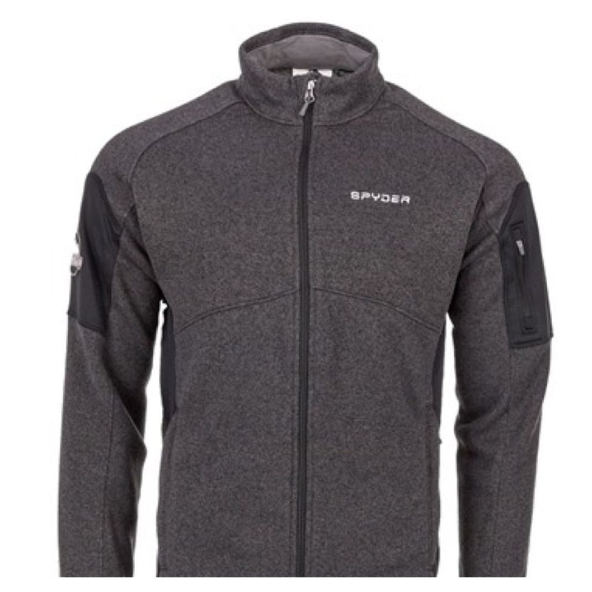 GENERICO - Chaqueta con cremallera completa para hombre de la marca Spyder Empire