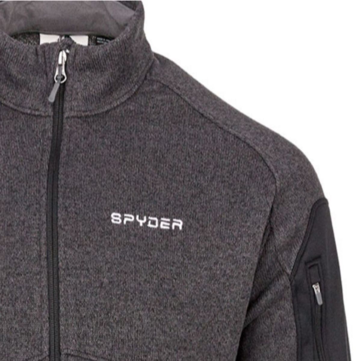 GENERICO - Chaqueta con cremallera completa para hombre de la marca Spyder Empire
