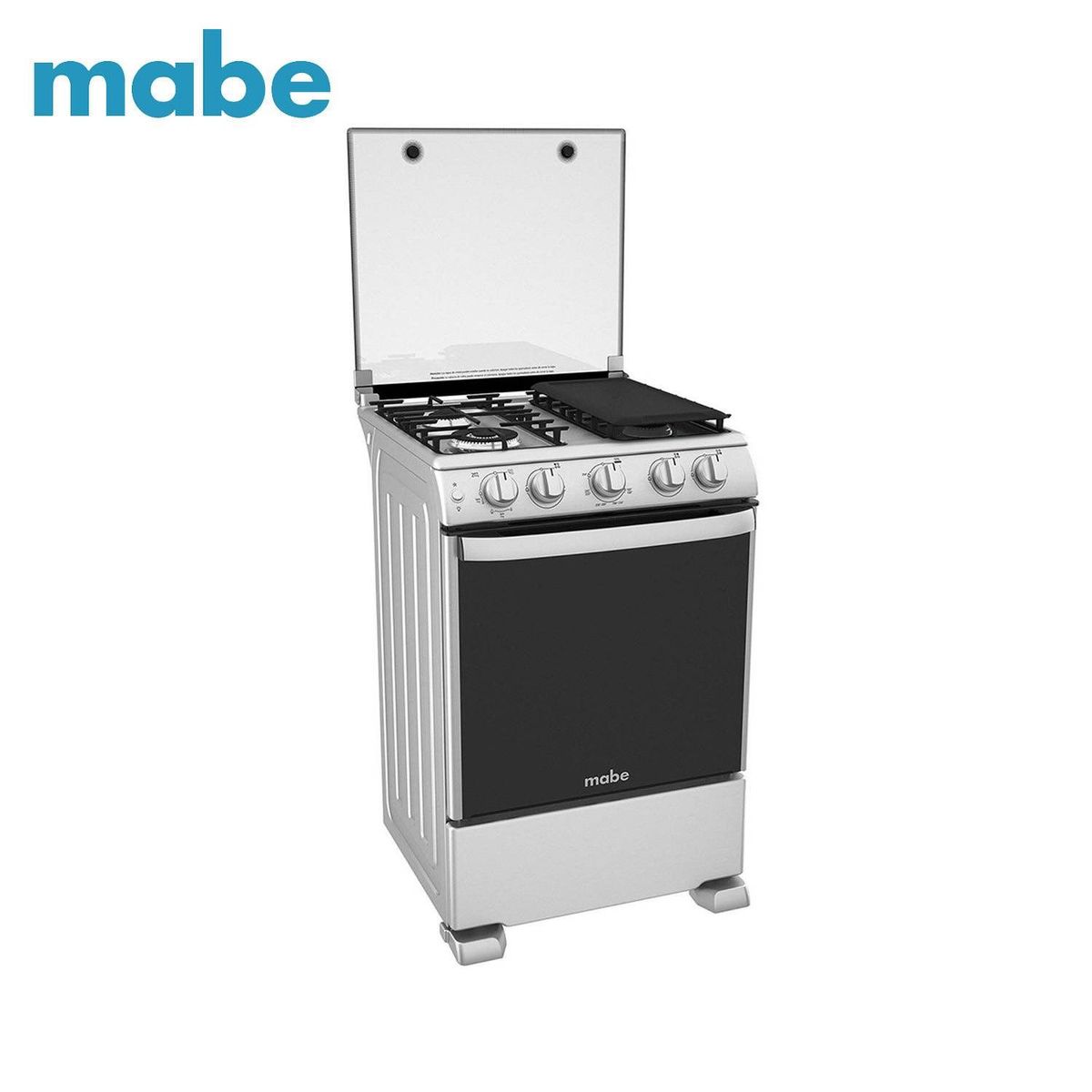 MABE - Cocina a Gas  Mabe 4H LUZ / ENCENDIDO CME6060CSYX0 - Gris