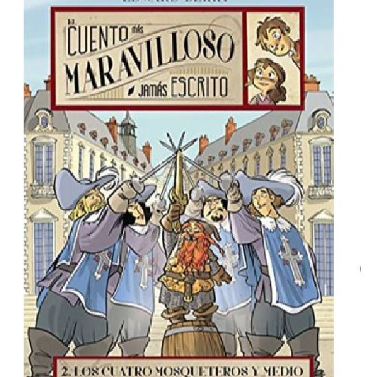 GENERICO - Libro Infantil Los 4 mosqueteros y medio