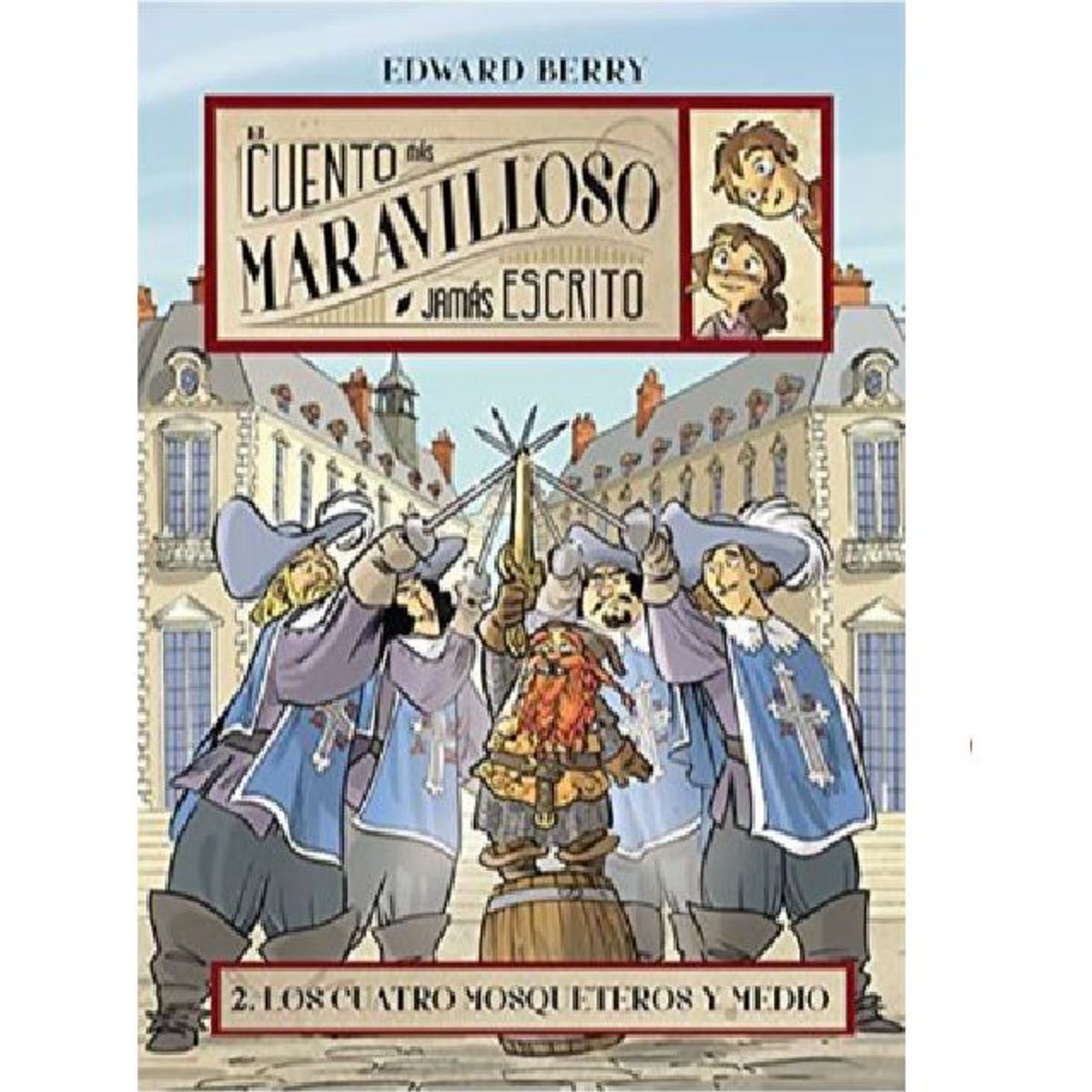 GENERICO - Libro Infantil Los 4 mosqueteros y medio