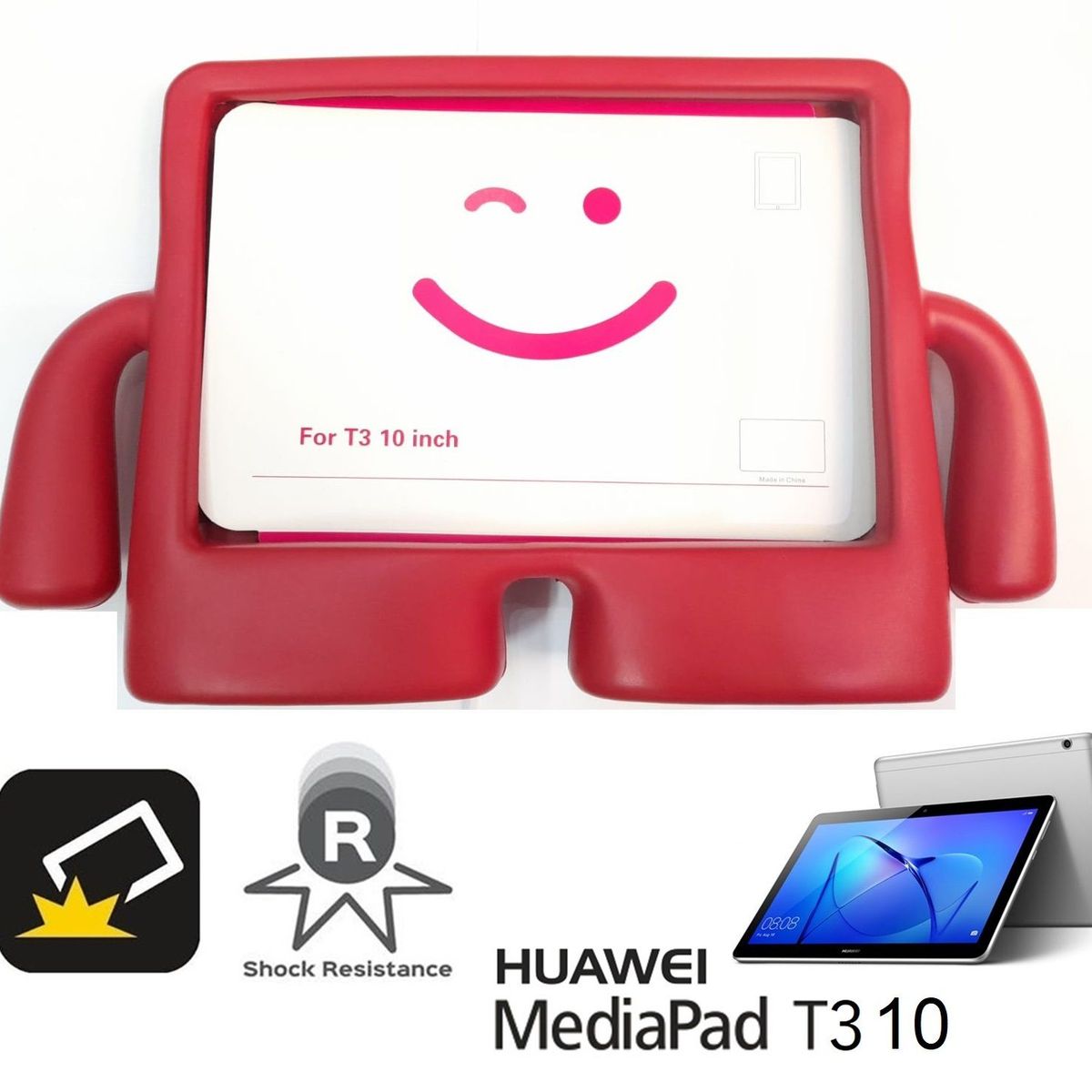 GENERICO - Funda Case Niños para Huawei MediaPad T3 10 Protector Anti Golpes