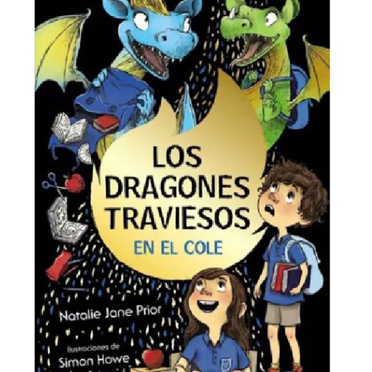 GENERICO - Libro Infantil Los dragones traviesos van al cole