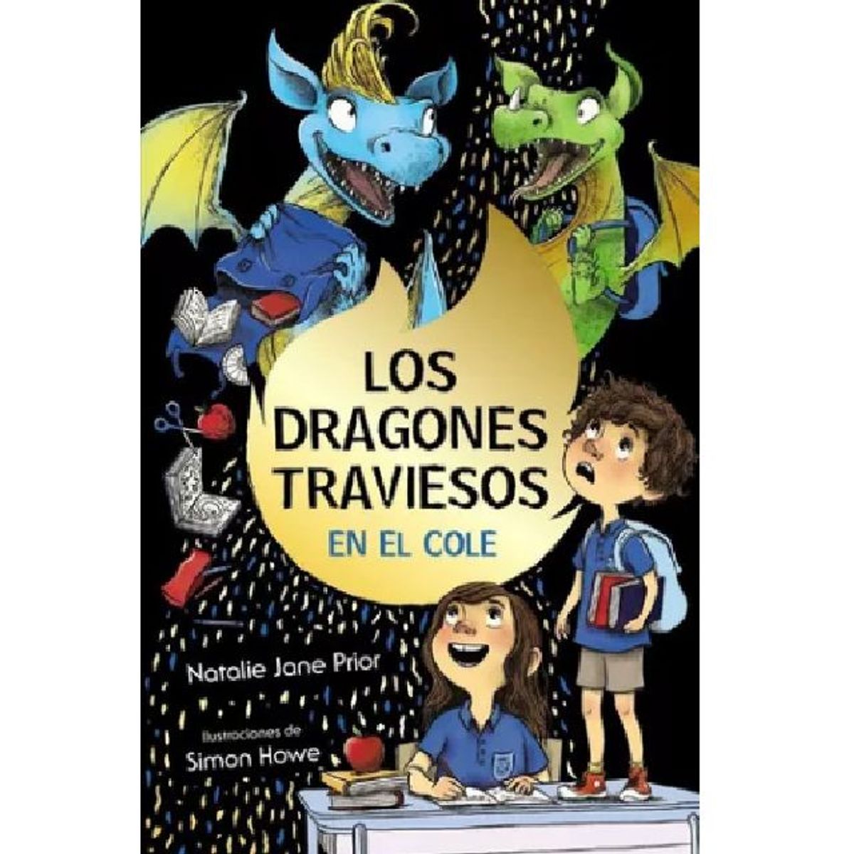 GENERICO - Libro Infantil Los dragones traviesos van al cole