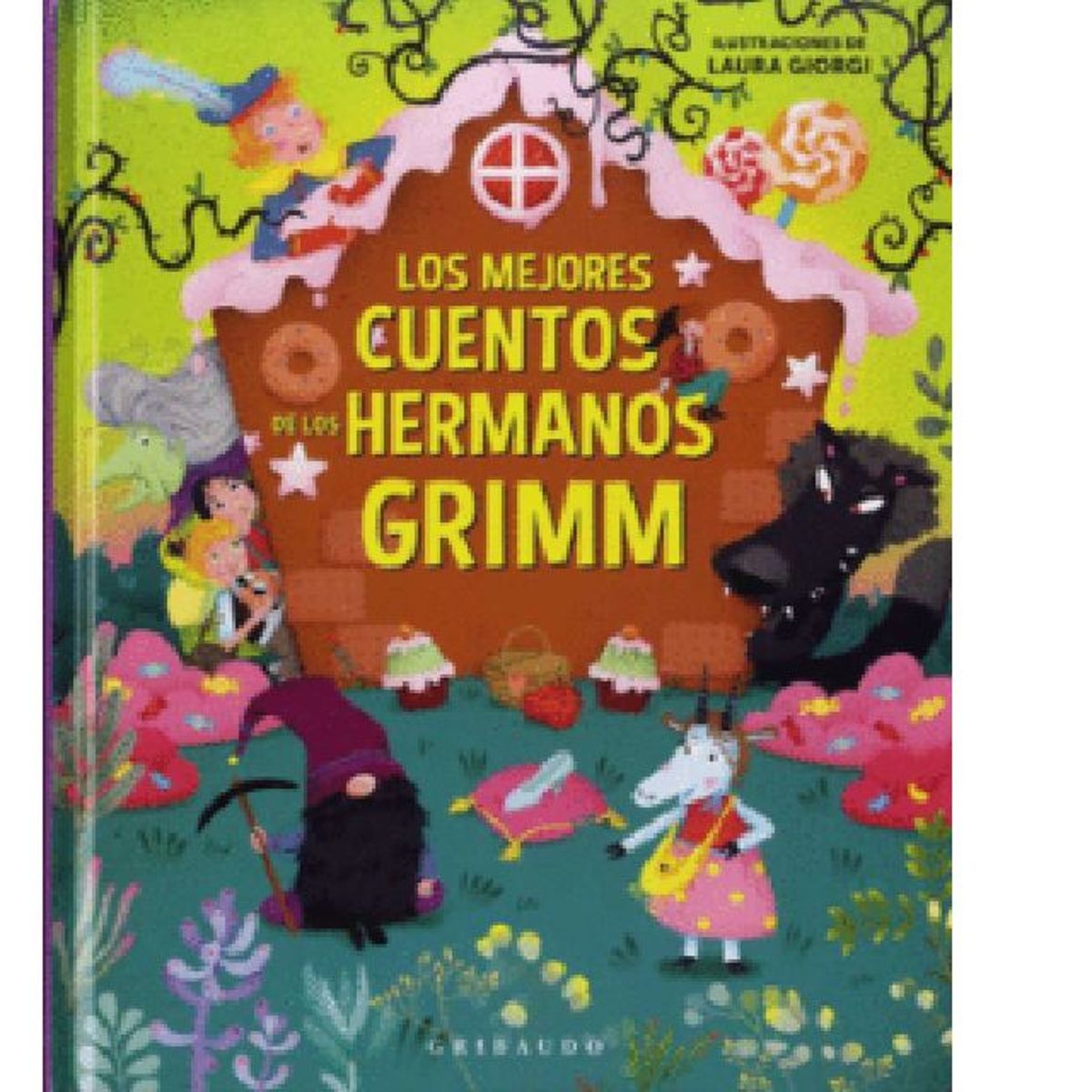 GENERICO - Libro Infantil Los Mejores Cuentos de los Hermanos Grimm