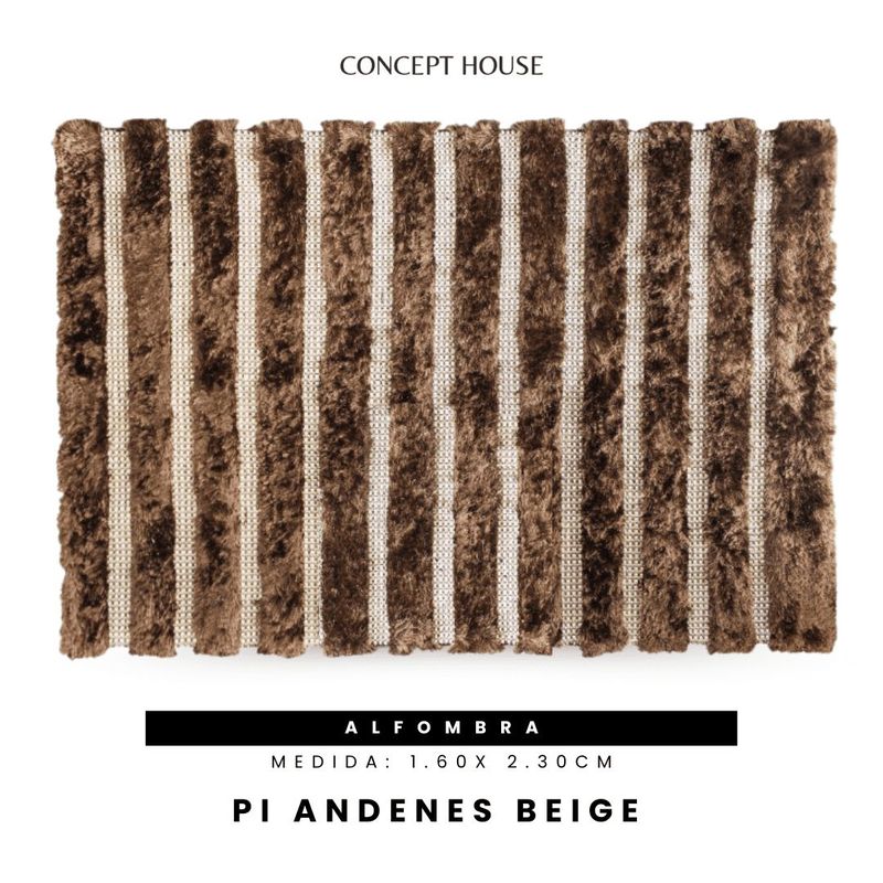 GENERICO - ALFOMBRA PI ANDENES BEIGE