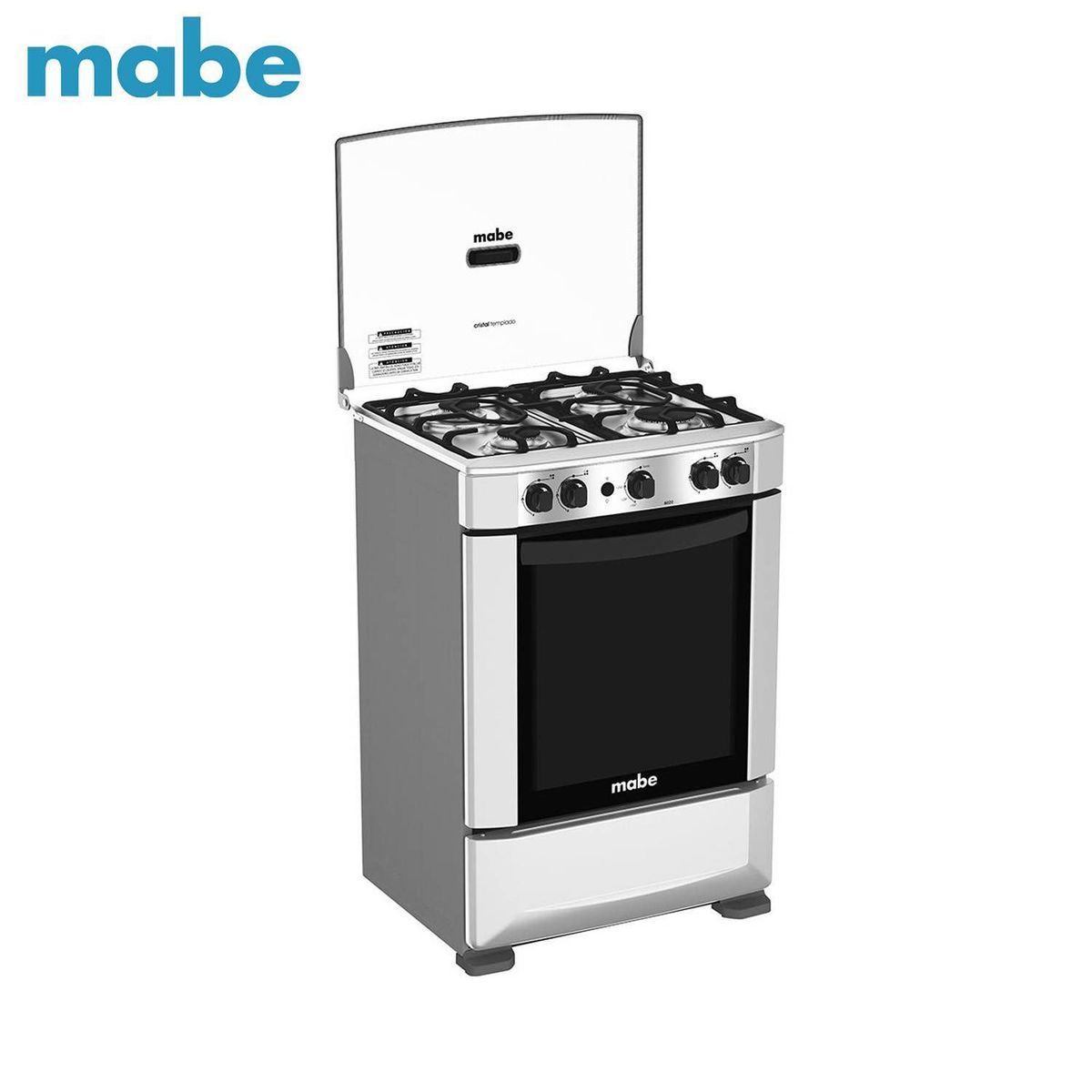 MABE - Cocina a Gas  Mabe 4H  CMP6020FG0 - Gris