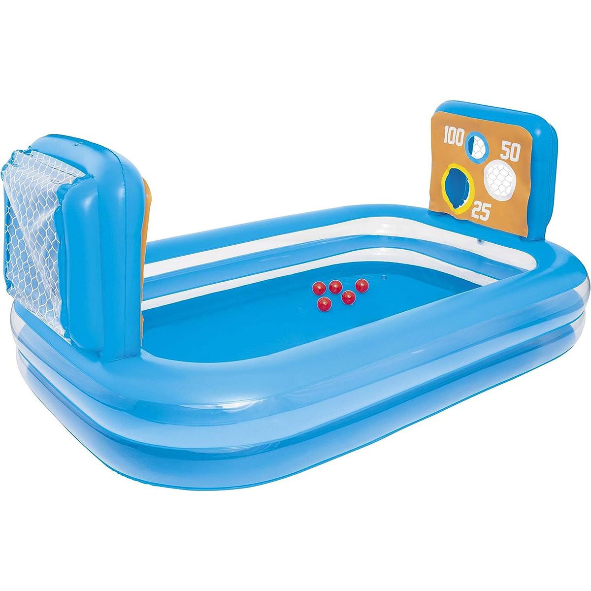 BESTWAY - Piscina Inflable Bestway con 2 Porterias para Niños