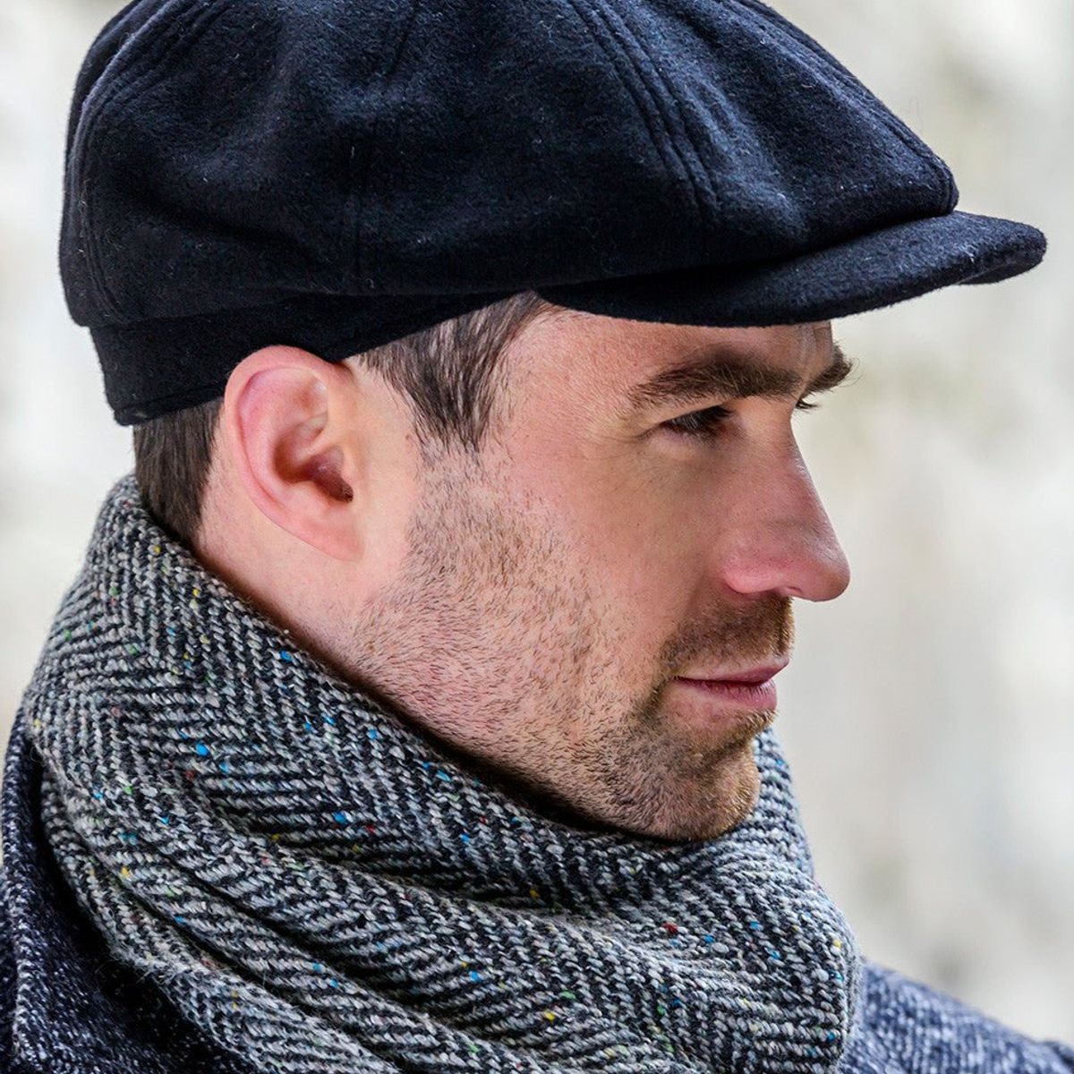 KAST PE - Boina Gorra Hombre Modelo Beck Clasica - Azul - Talla XL