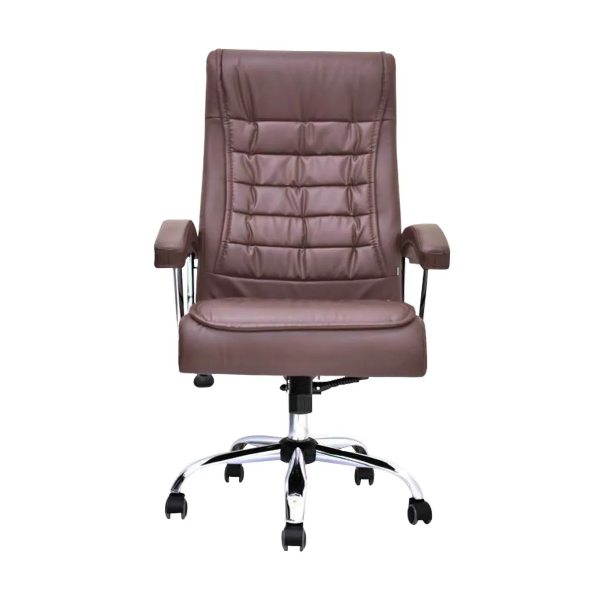 COEA - Silla Giratoria de Oficina Coea Shiny Presidente Marrón