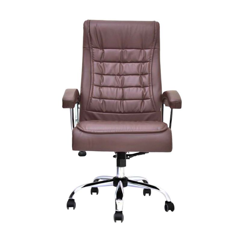 COEA - Silla Giratoria de Oficina Coea Shiny Presidente Marrón