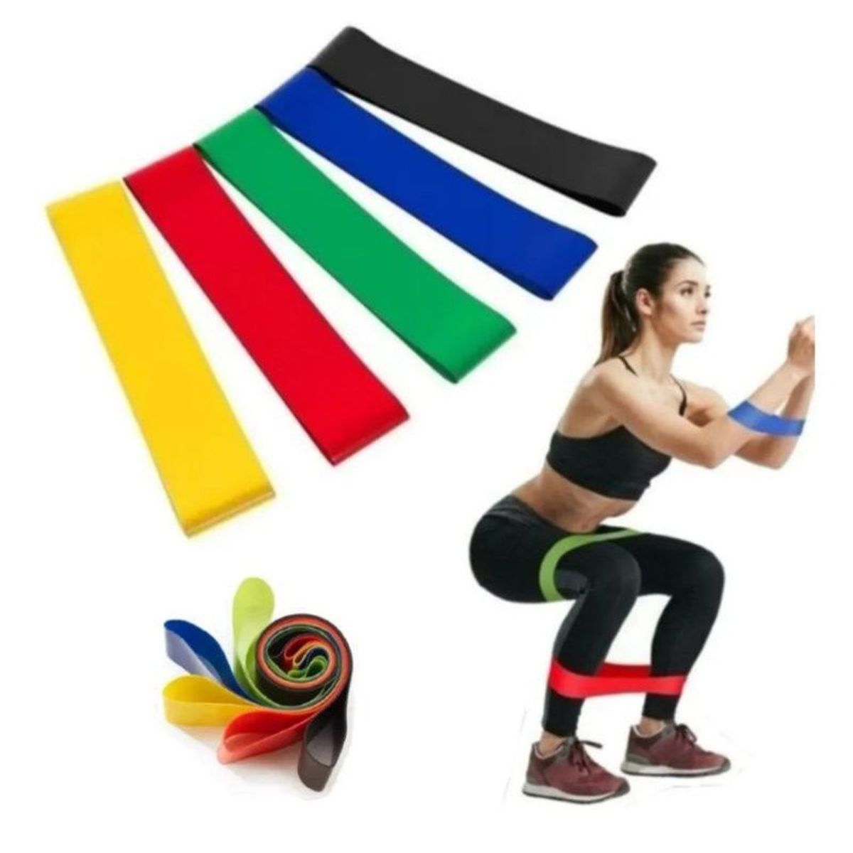 ITELSISTEM - Banda Elastica Latex de Resistencia gym fitness  Itelsistem