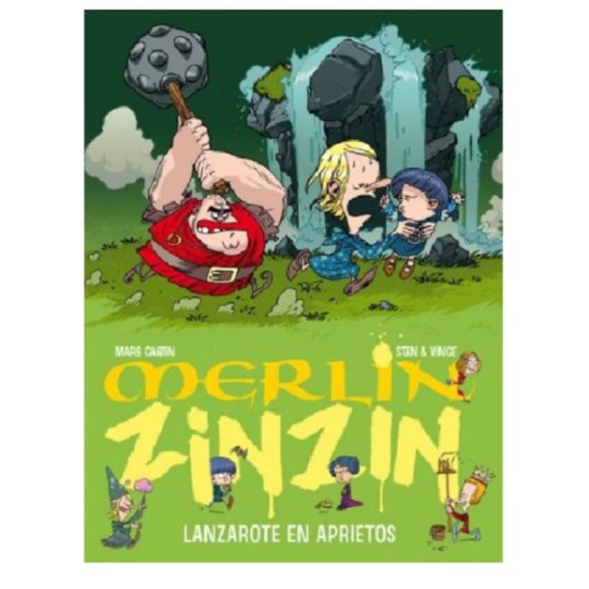 GENERICO - Libro Infantil Merlin Zinzin - Lanzarote en Aprietos