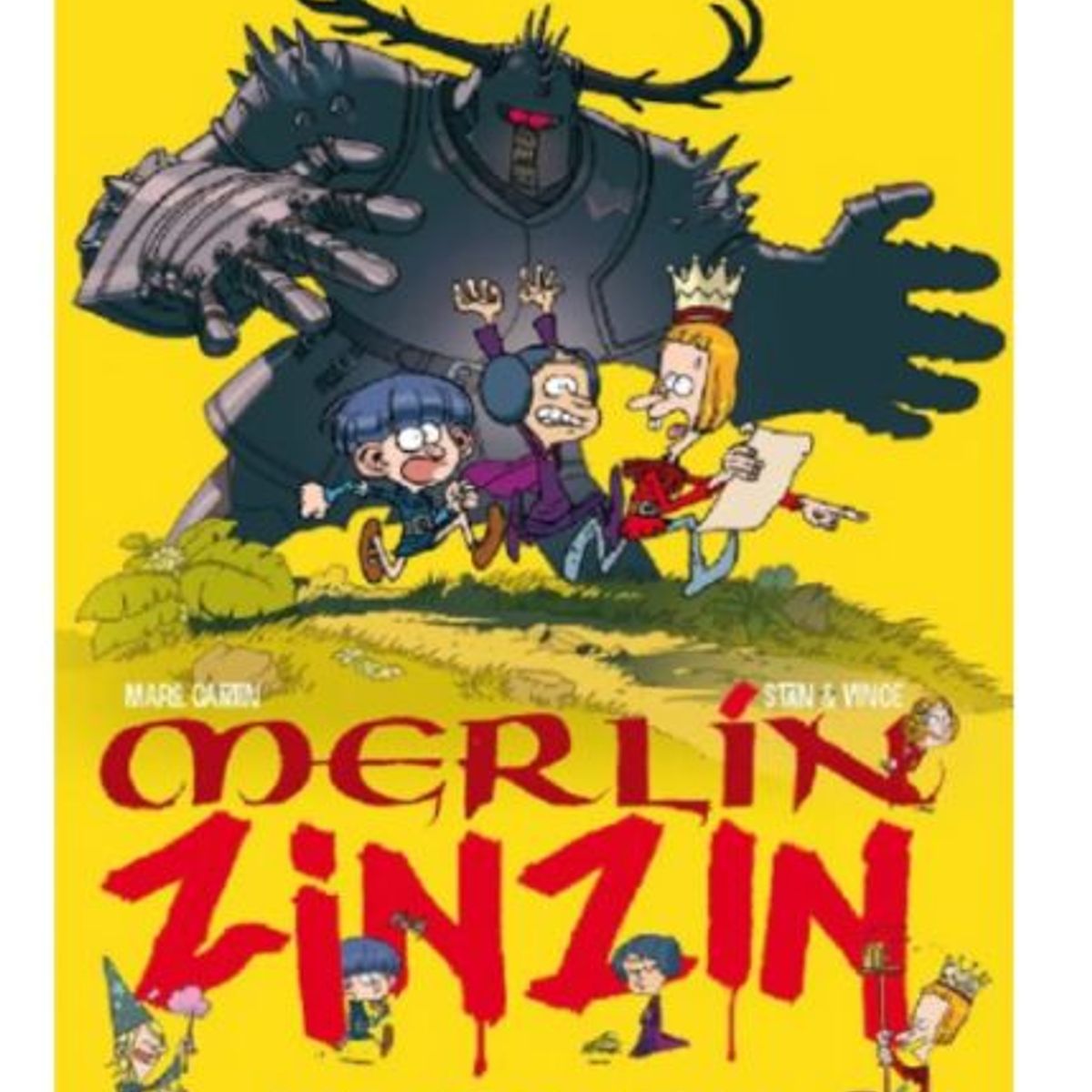 GENERICO - Libro Infantil Merlin Zinzin -¡Nada detiene a Viviana