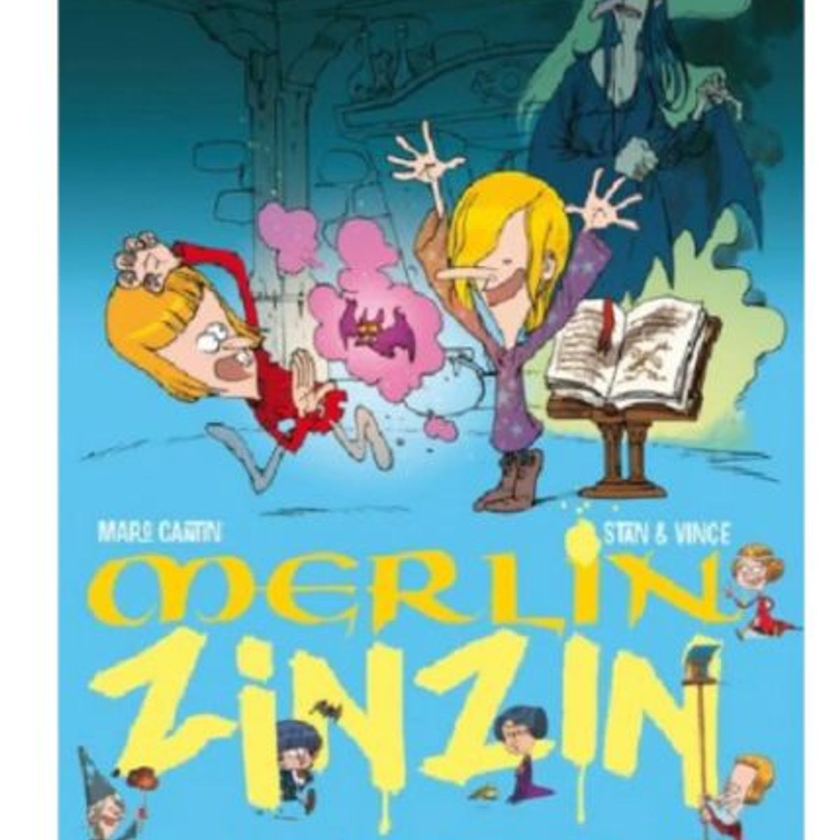 GENERICO - Libro Infantil Merlin Zinzin el Libro de Encantamientos