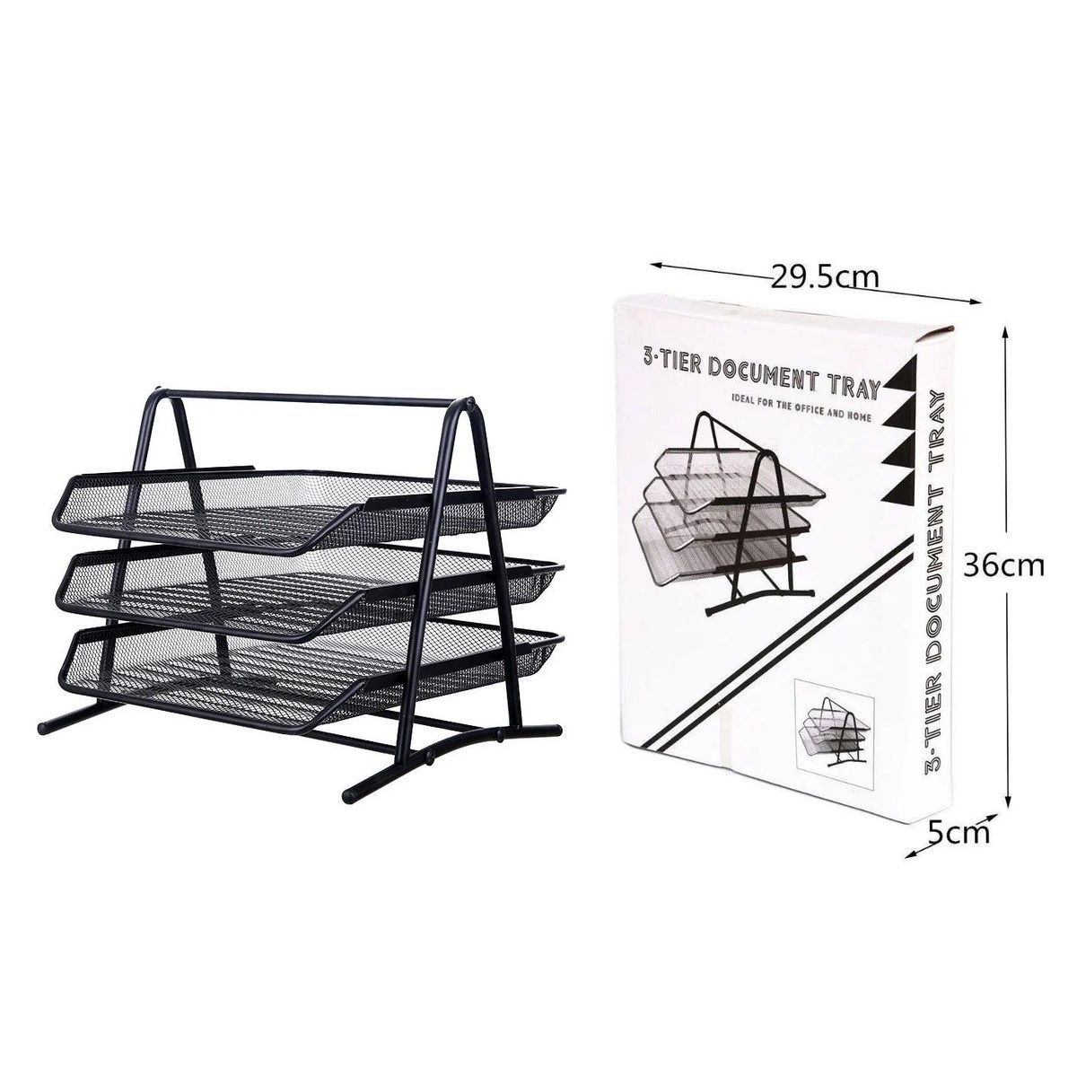 GENERICO - Organizador de Escritorio para Documentos -  3 Niveles