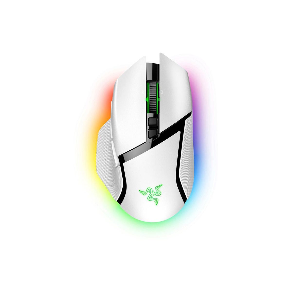 RAZER - Mouse Gamer Razer Basilisk V3 Pro 30K Dpi BtUsb-C Chroma White