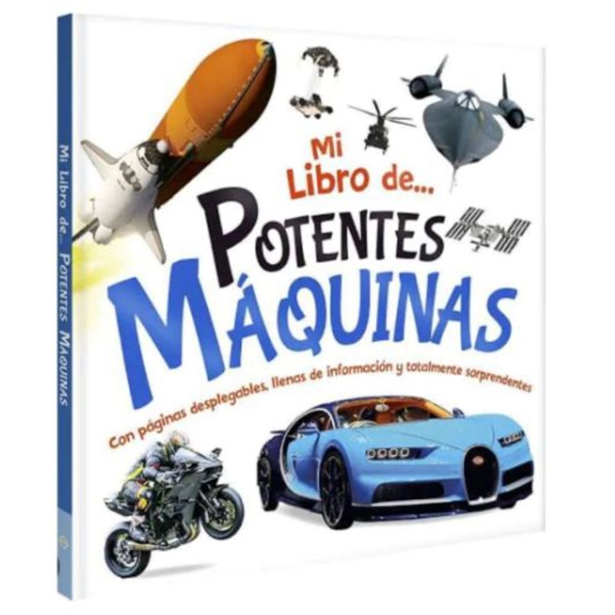 GENERICO - Libro Infantil Mi libro de Potentes Máquinas