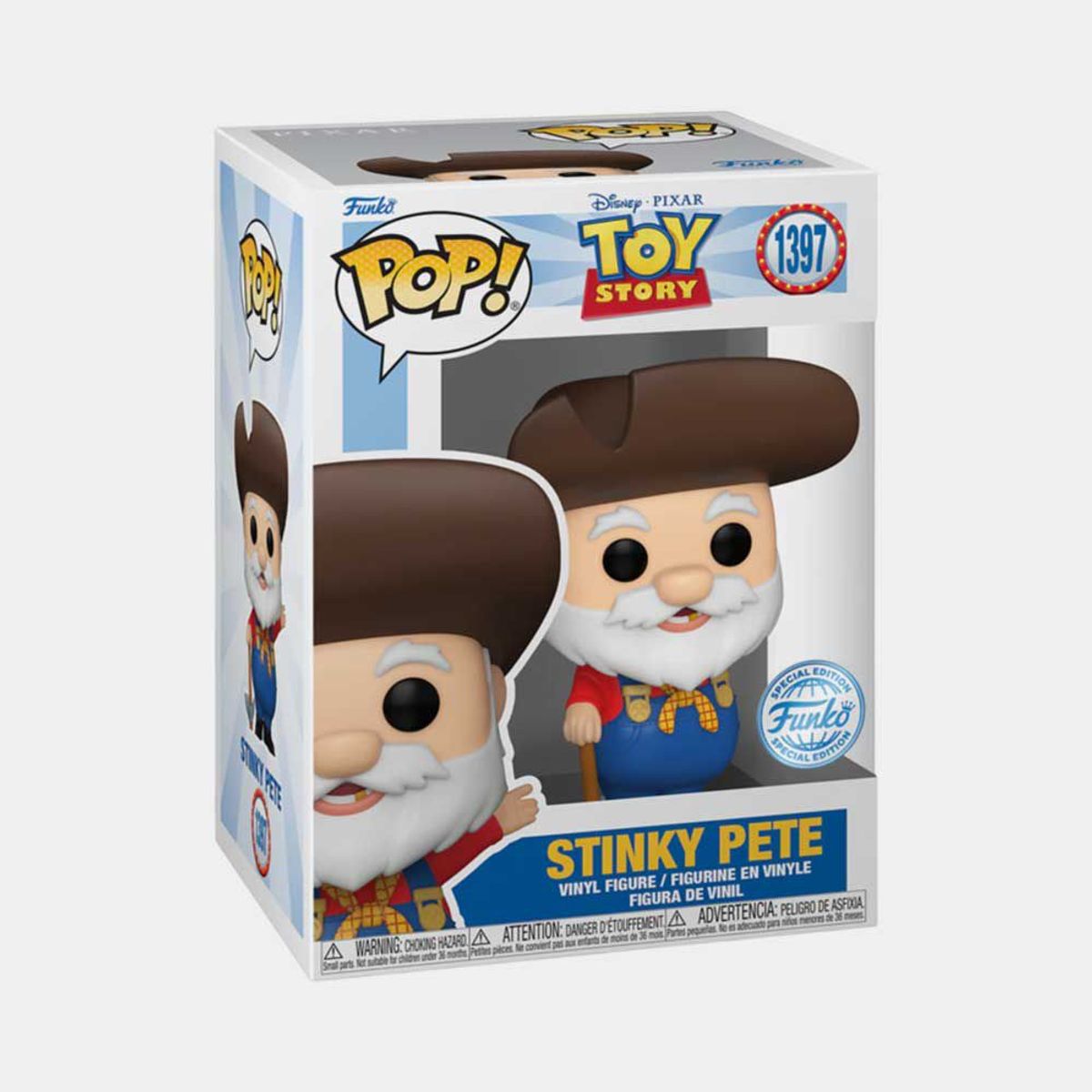 FUNKO - FUNKO POP TOY STORY - STINKY PETE SPECIALTY SERIES EXCLUSIVE