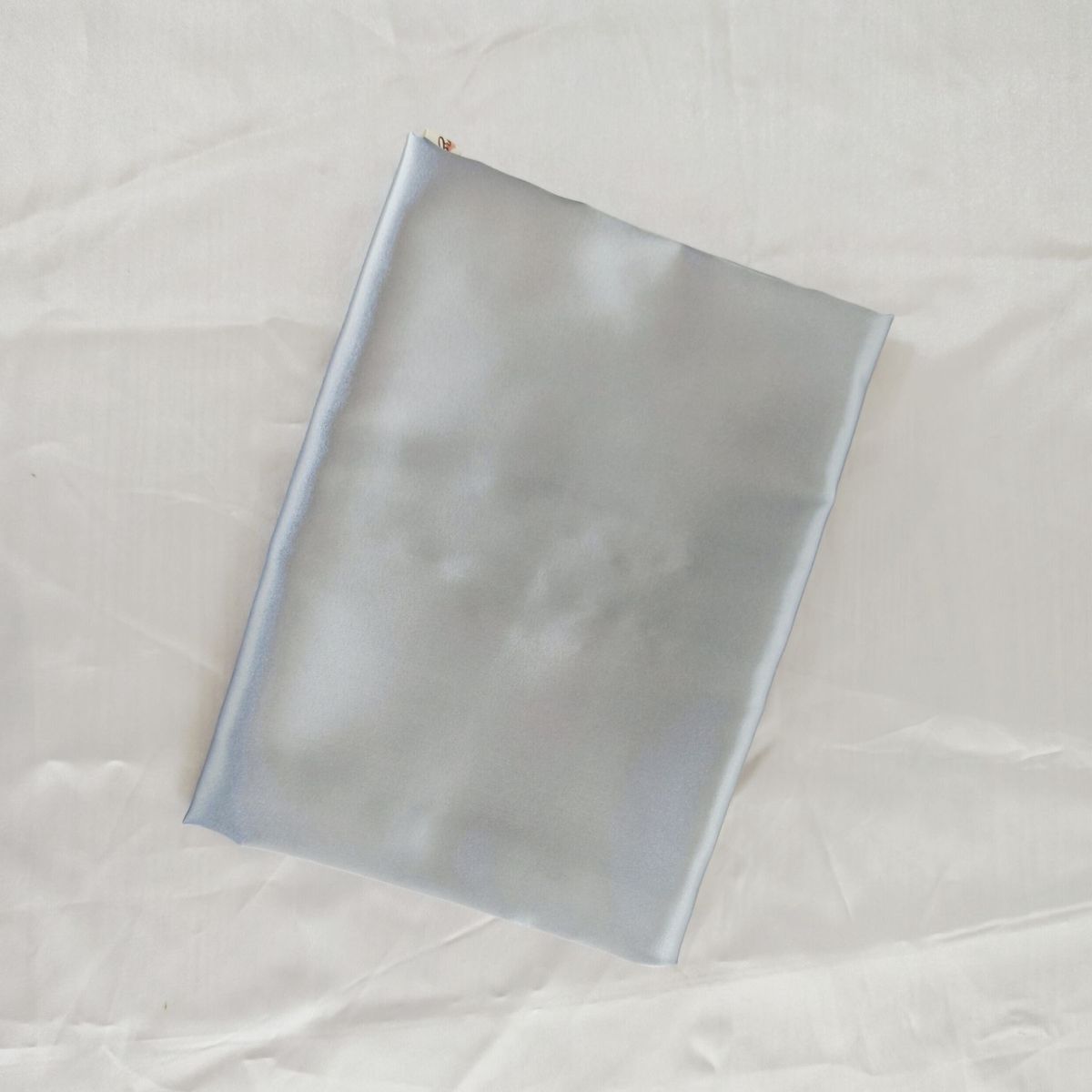 GENERICO - Funda de Almohada de Satín Antifrizz 50x70 cm - Gris