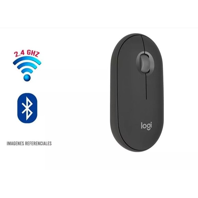 LOGITECH - Mouse Inalámbrico Logitech Pebble 2 M350s-Gris