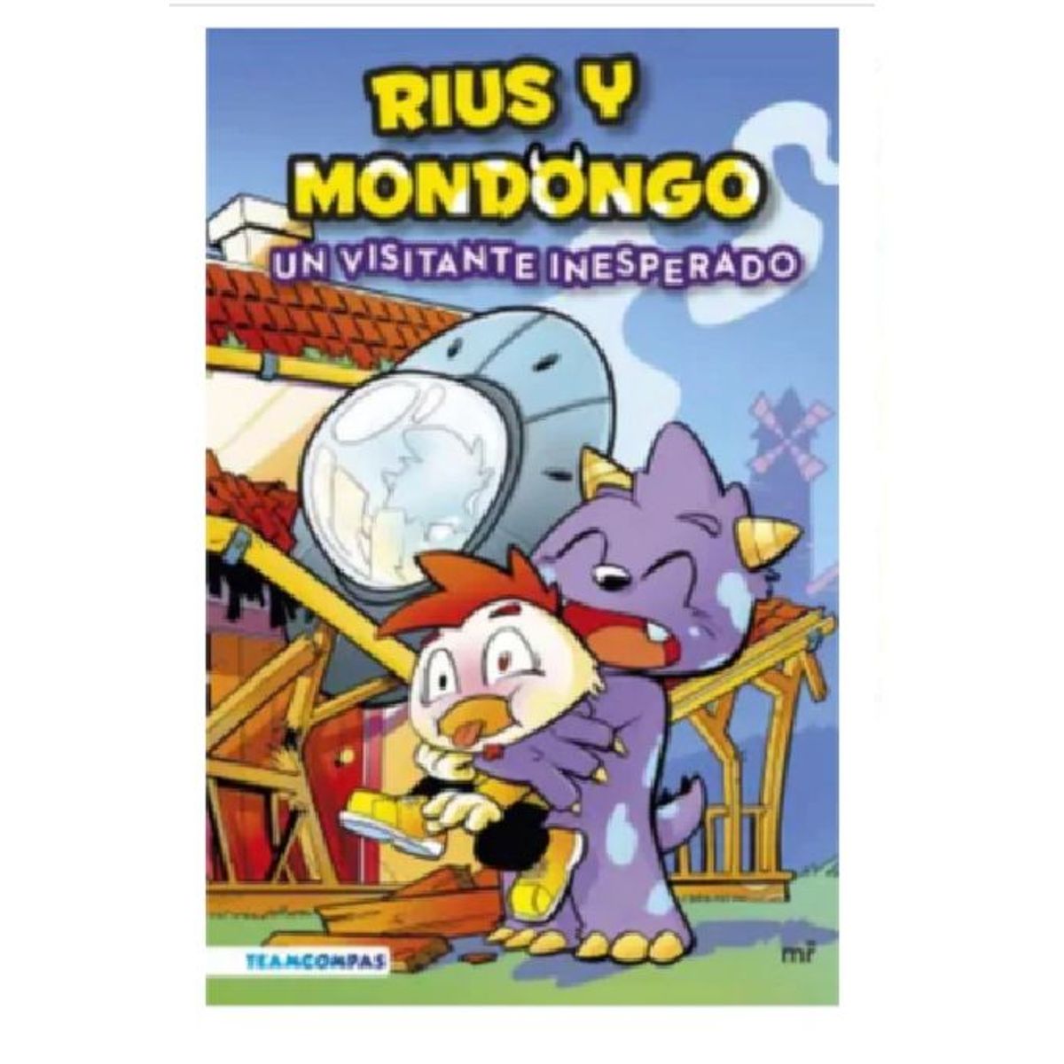 GENERICO - Libro Infantil Rius y Mondongo un visitante Inesperado
