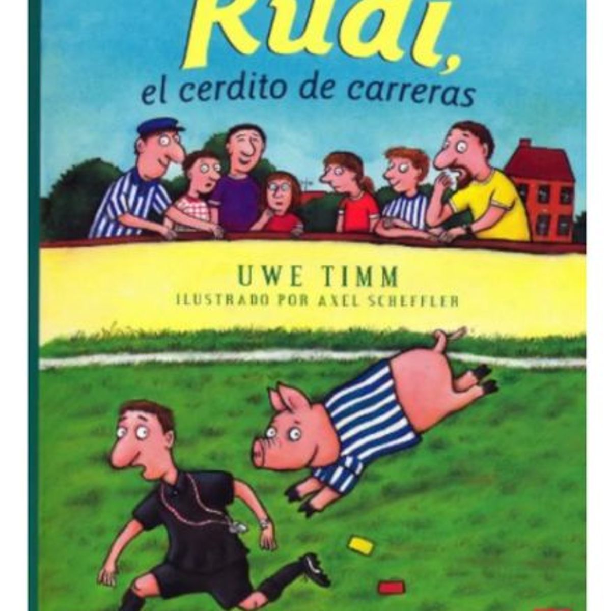 GENERICO - Libro Infantil Rudi el cerdito de carreras