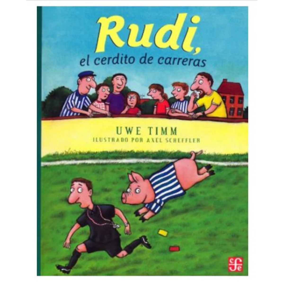 GENERICO - Libro Infantil Rudi el cerdito de carreras