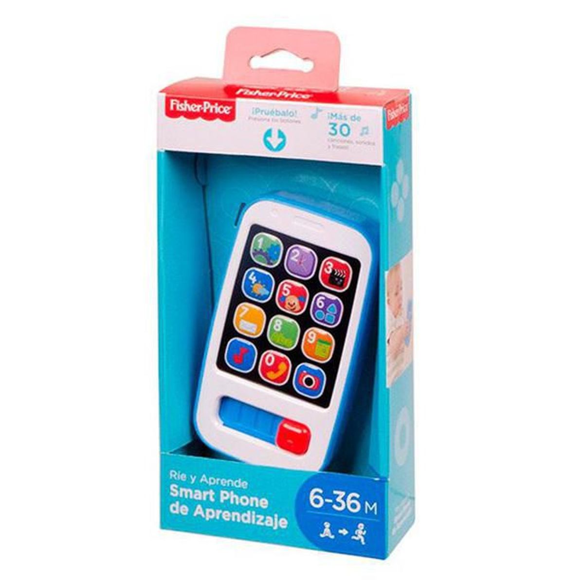 GENERICO - SMARTPHONE DE APRENDIZAJE FISHER PRICE AZUL
