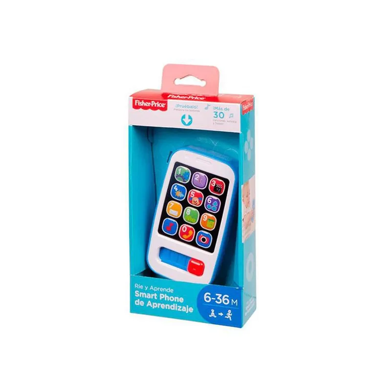 GENERICO - SMARTPHONE DE APRENDIZAJE FISHER PRICE AZUL