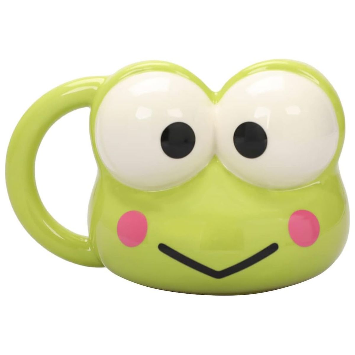 BIOWORLD - Taza Keroppi 16 oz - Mug ceramica 385 ml Sanrio Hello Kitty