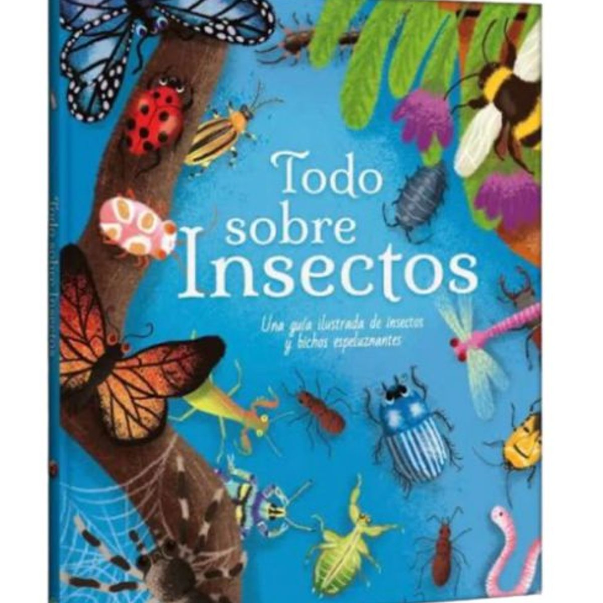 GENERICO - Libro Infantil Todo Sobre Insectos Una Guía Ilustrada De Insectos Y Bichos