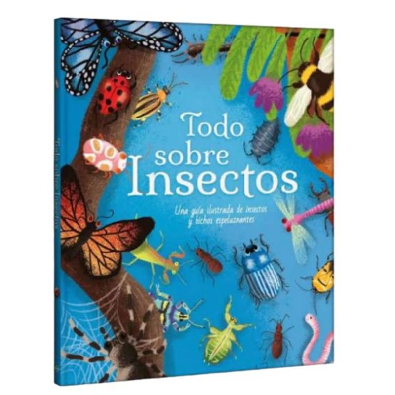 GENERICO - Libro Infantil Todo Sobre Insectos Una Guía Ilustrada De Insectos Y Bichos