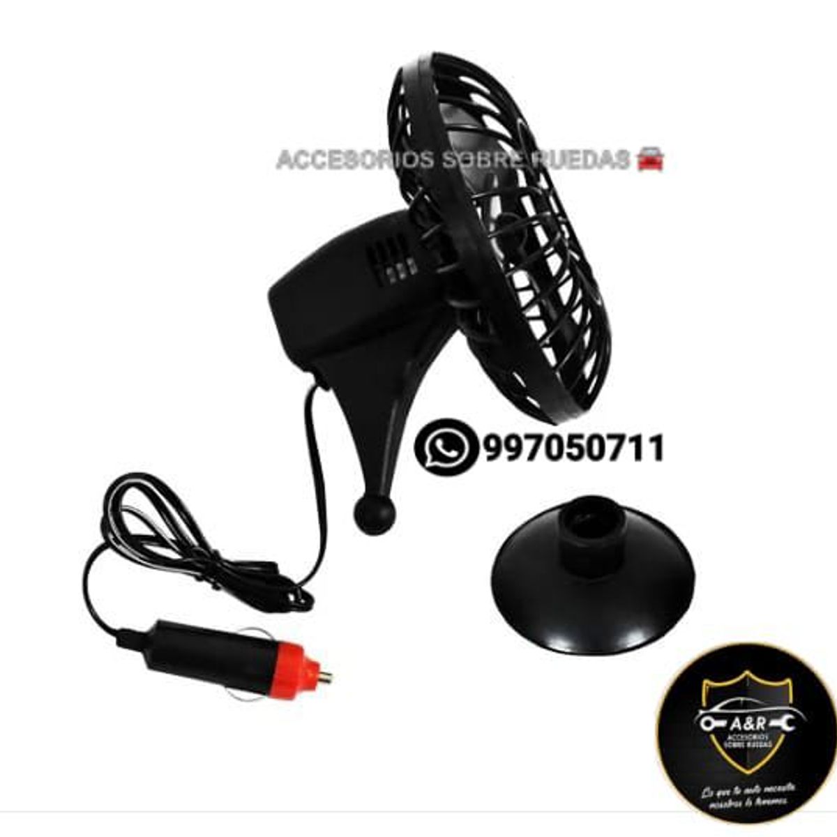 GENERICO - VENTILADOR CHICO PARA AUTOS Y CAMIONETAS