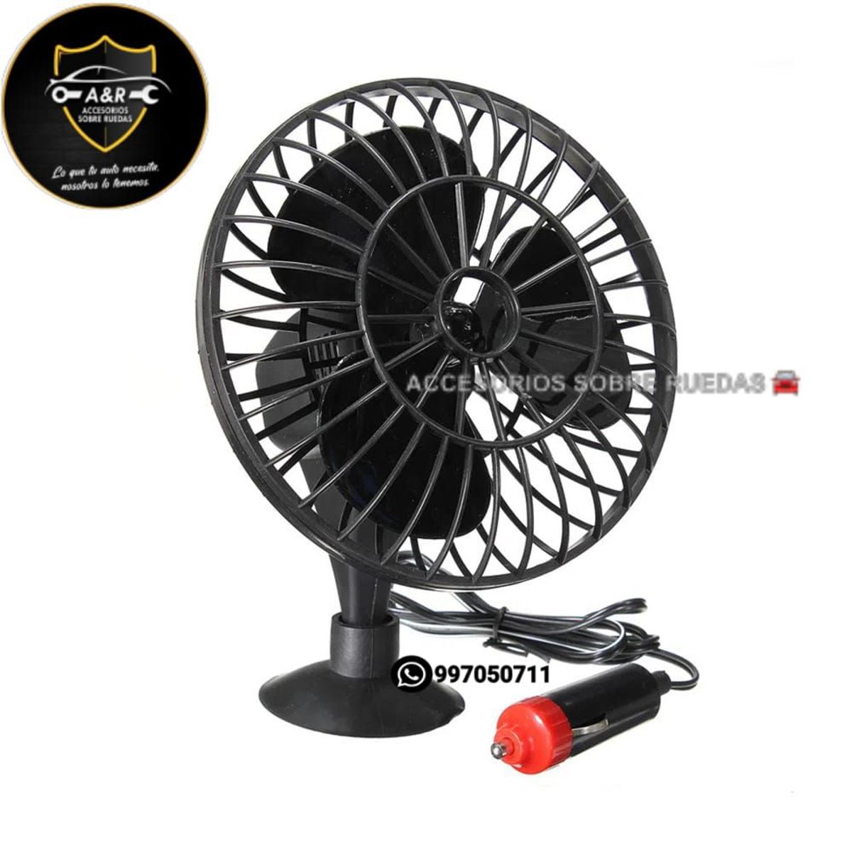 GENERICO - VENTILADOR CHICO PARA AUTOS Y CAMIONETAS