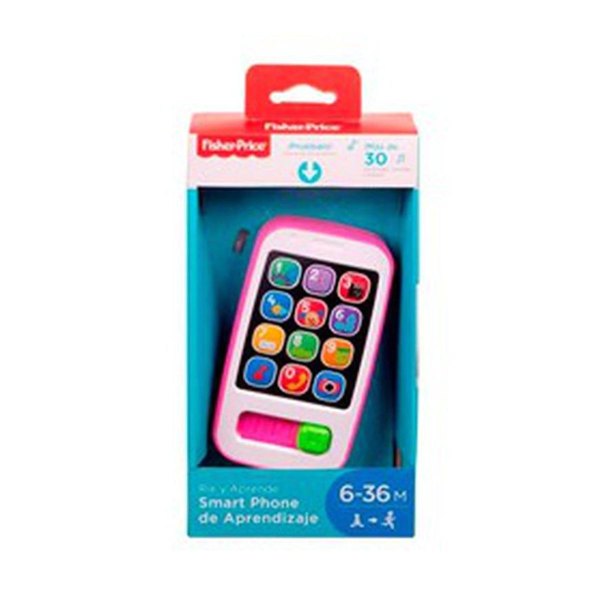 GENERICO - SMARTPHONE DE APRENDIZAJE FISHER PRICE ROSA
