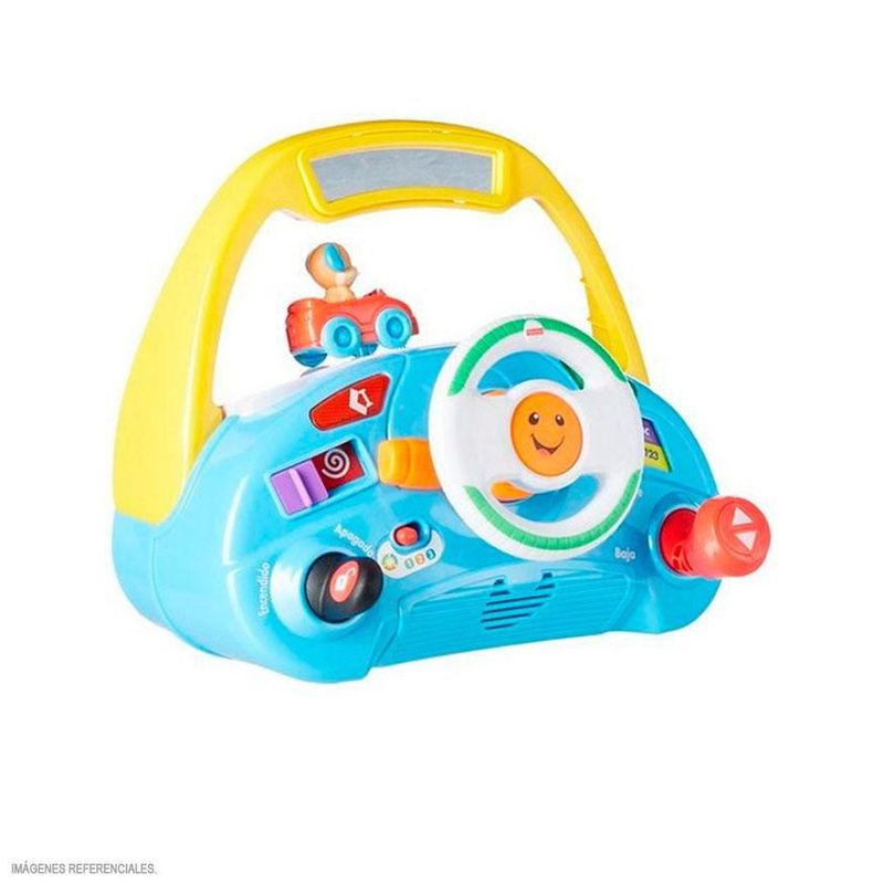 FISHER PRICE - JUGUETE FISHER PRICE RÍE Y APRENDE PERRITO MANEJA CONMIGO