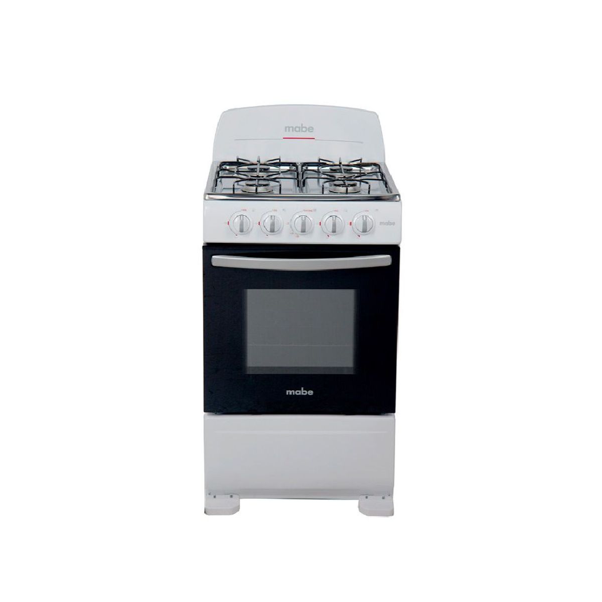 MABE - Cocina Mabe CMP5100AB0 a Gas de Pie 20" 4 Quemadores Blanco