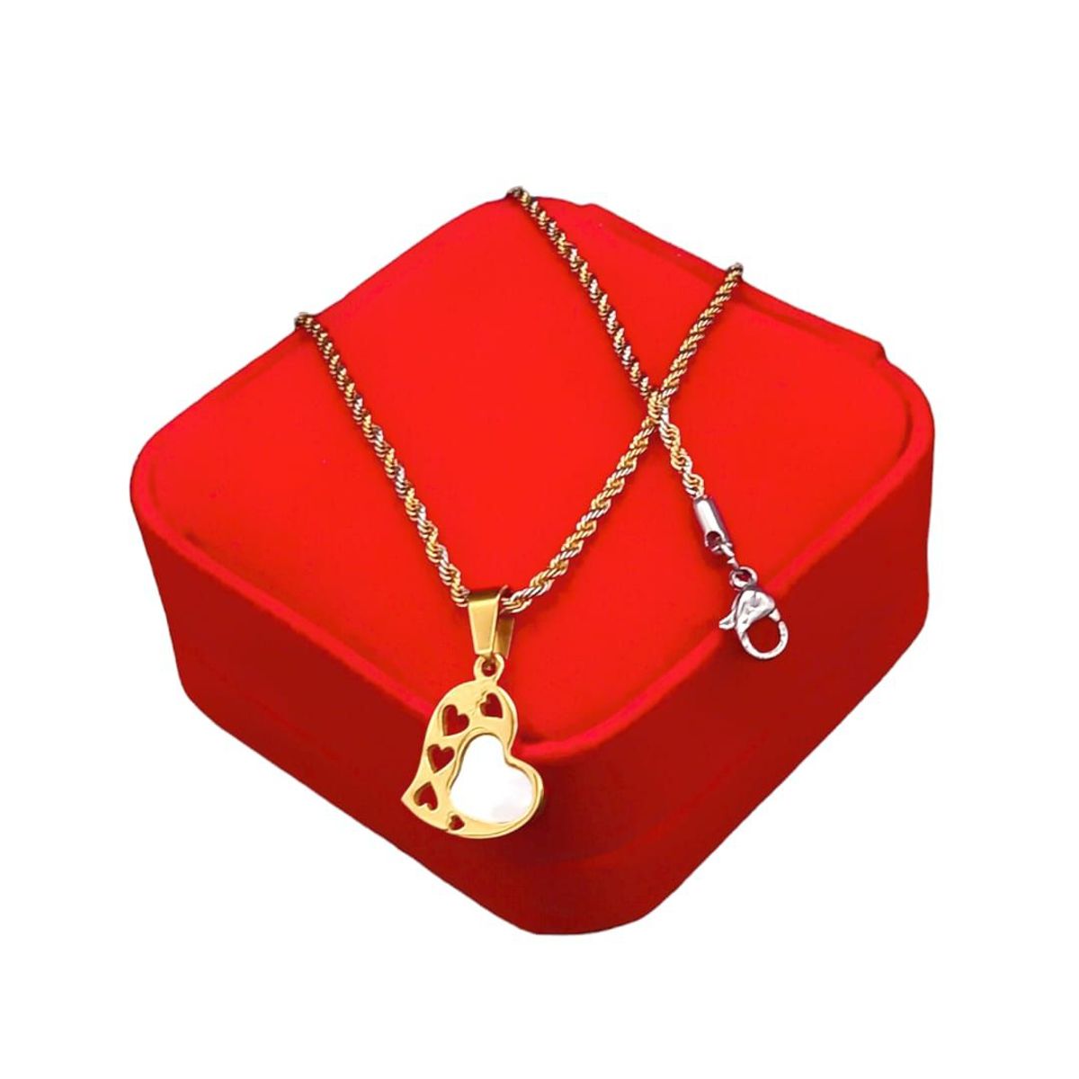 GENERICO - Collar Corazón Dorado