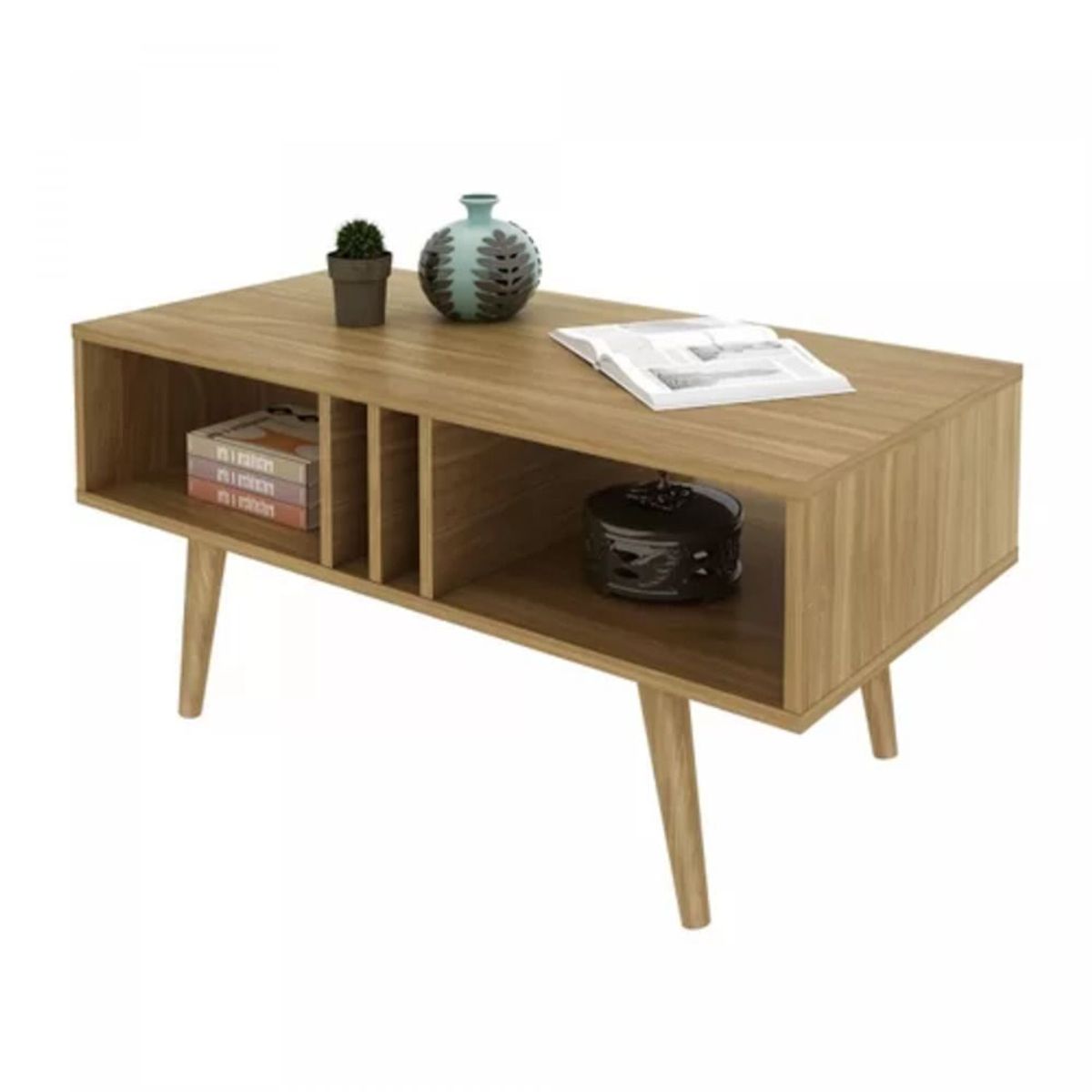 TU MESITA - Mesa de Centro Vintage Moderna Mike 90cm TU MESITA