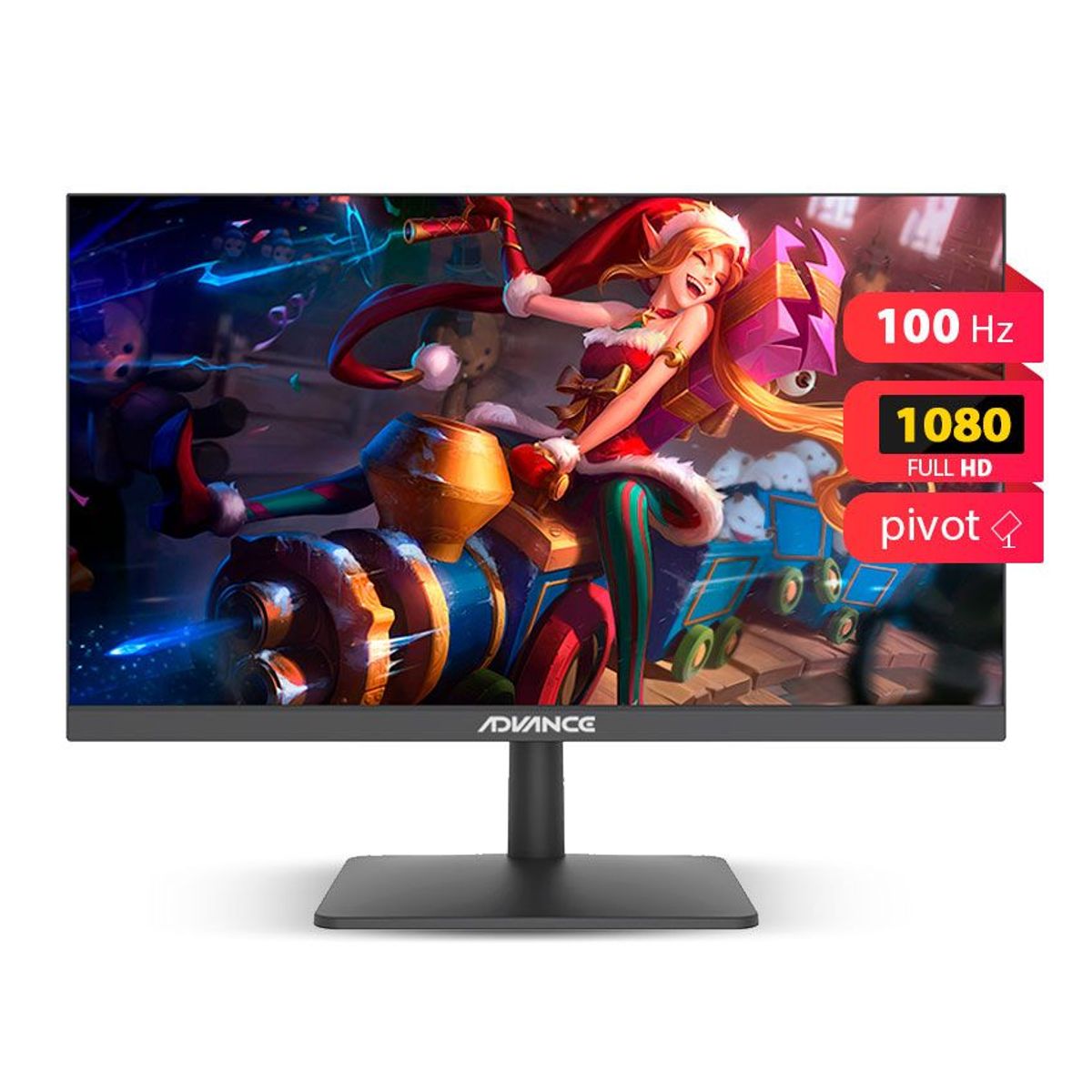 ADVANCE - Monitor Advance ADV-2450S 100hz 23.8 IPS Full HD Pivot base regulable