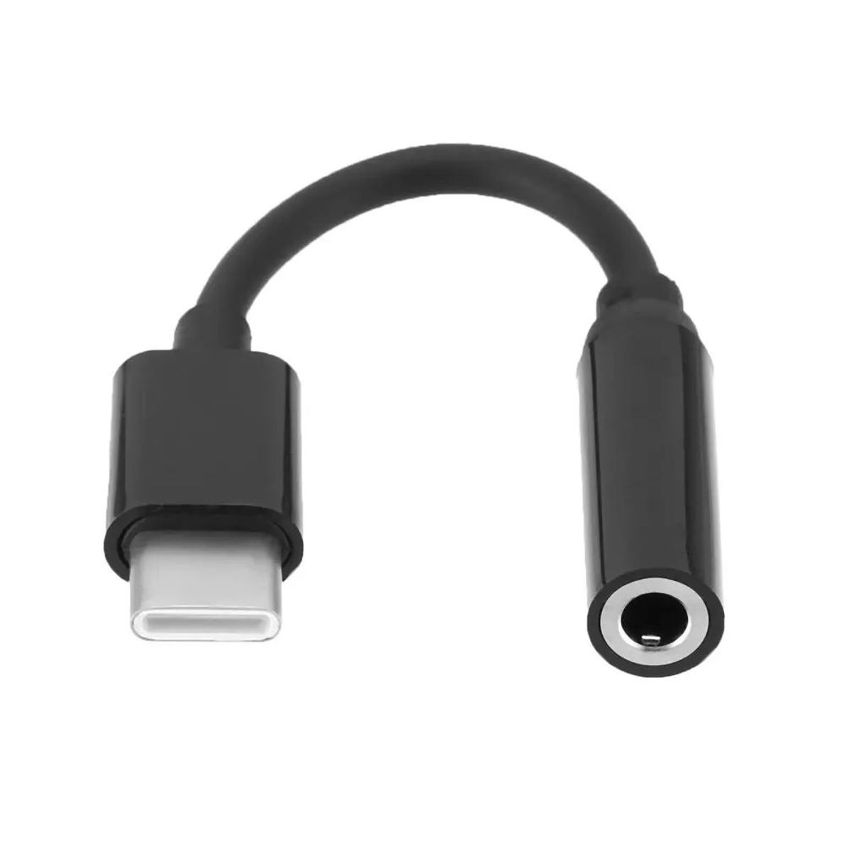 GENERICO - Adaptador USB Tipo C A Jack 35mm para Audífonos Microfónos Handfree
